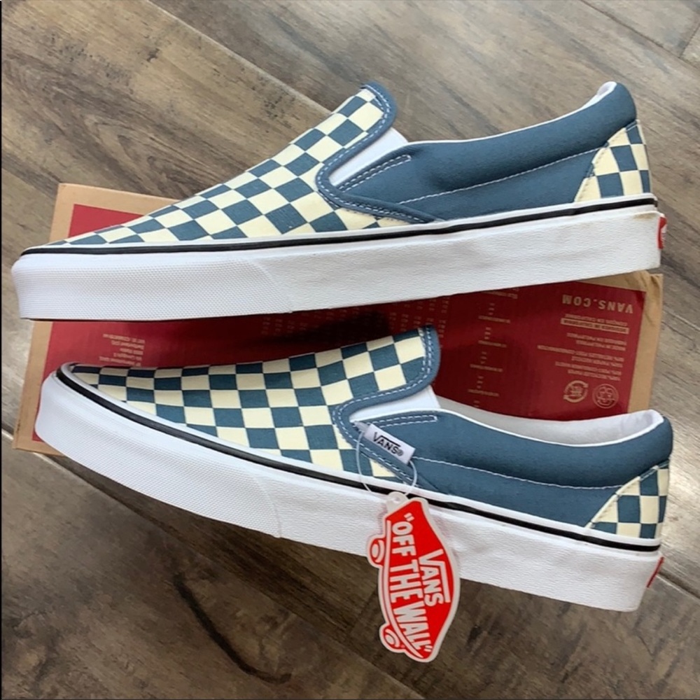 VANS CLASSIC SLIP-ON CHECKERBOARD Blmigtrw men’s - Picture 13 of 16